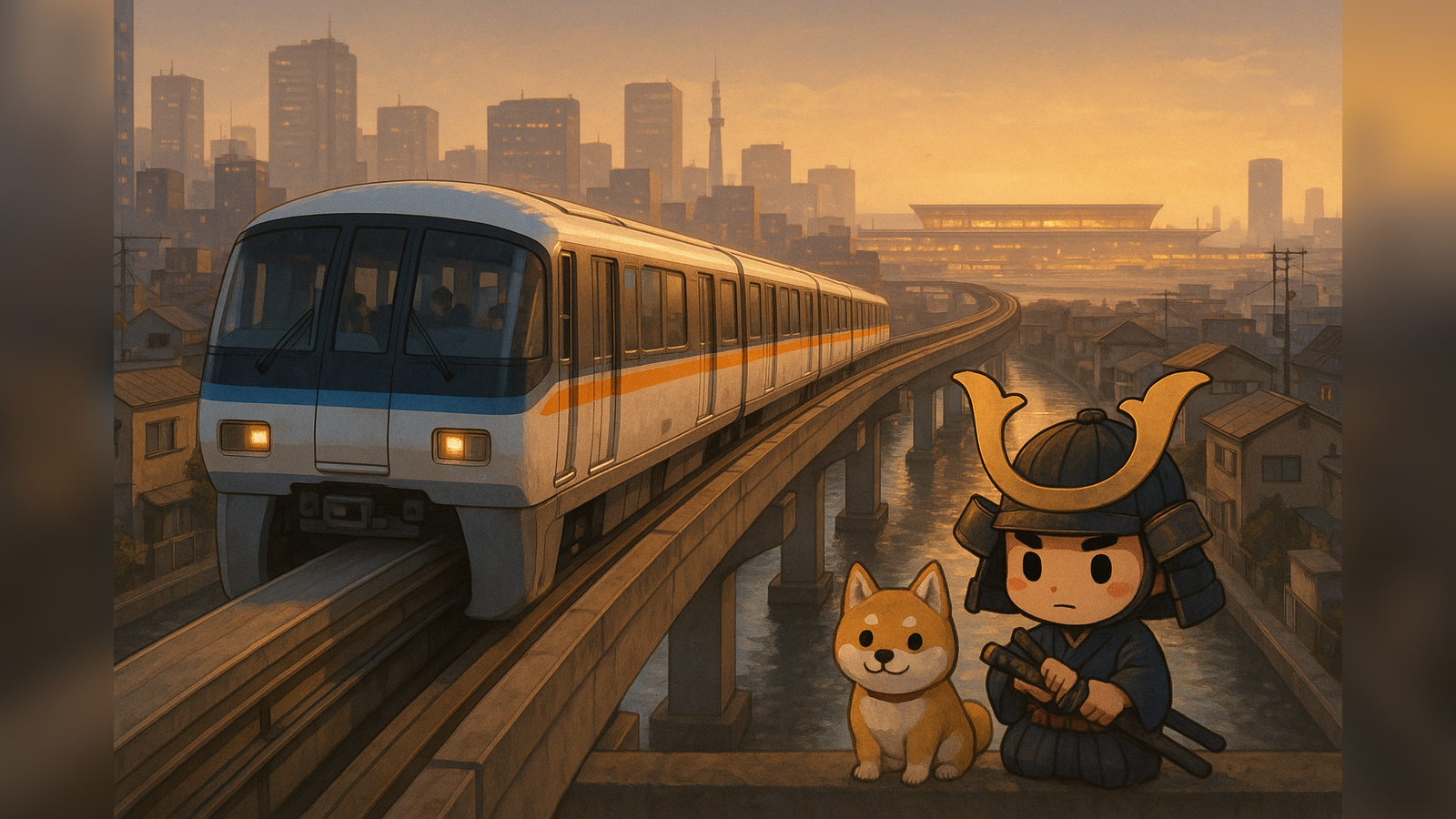Sok ember számára a Tokyo Monorail (東京モノレール) csak egy vonat a repülőtérről. - Nipponkalandor blog post header image